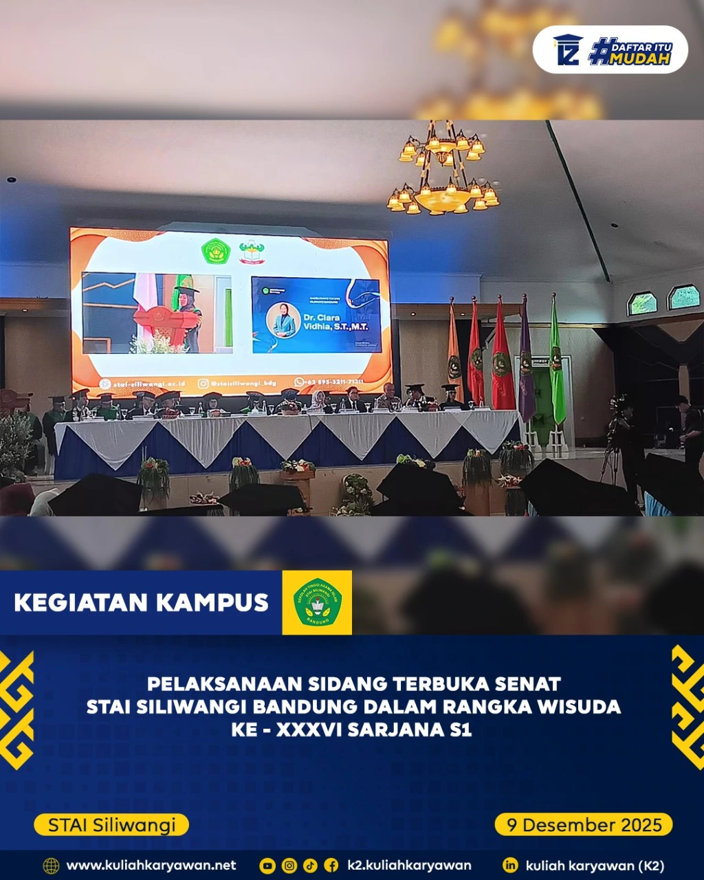Wisuda Stai Siliwangi ke XXXVI  09 Desember 2025